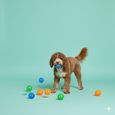 Piece Squeaky & Chewable Balls