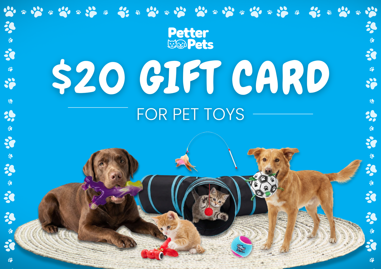 Petter Toys Gift Card $20